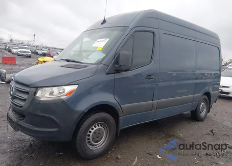 2019 Mercedes-Benz Sprinter 2500 Standard Roof V6 z USA, uszkodzony, nr VIN WD4PF0CD8KP079770
